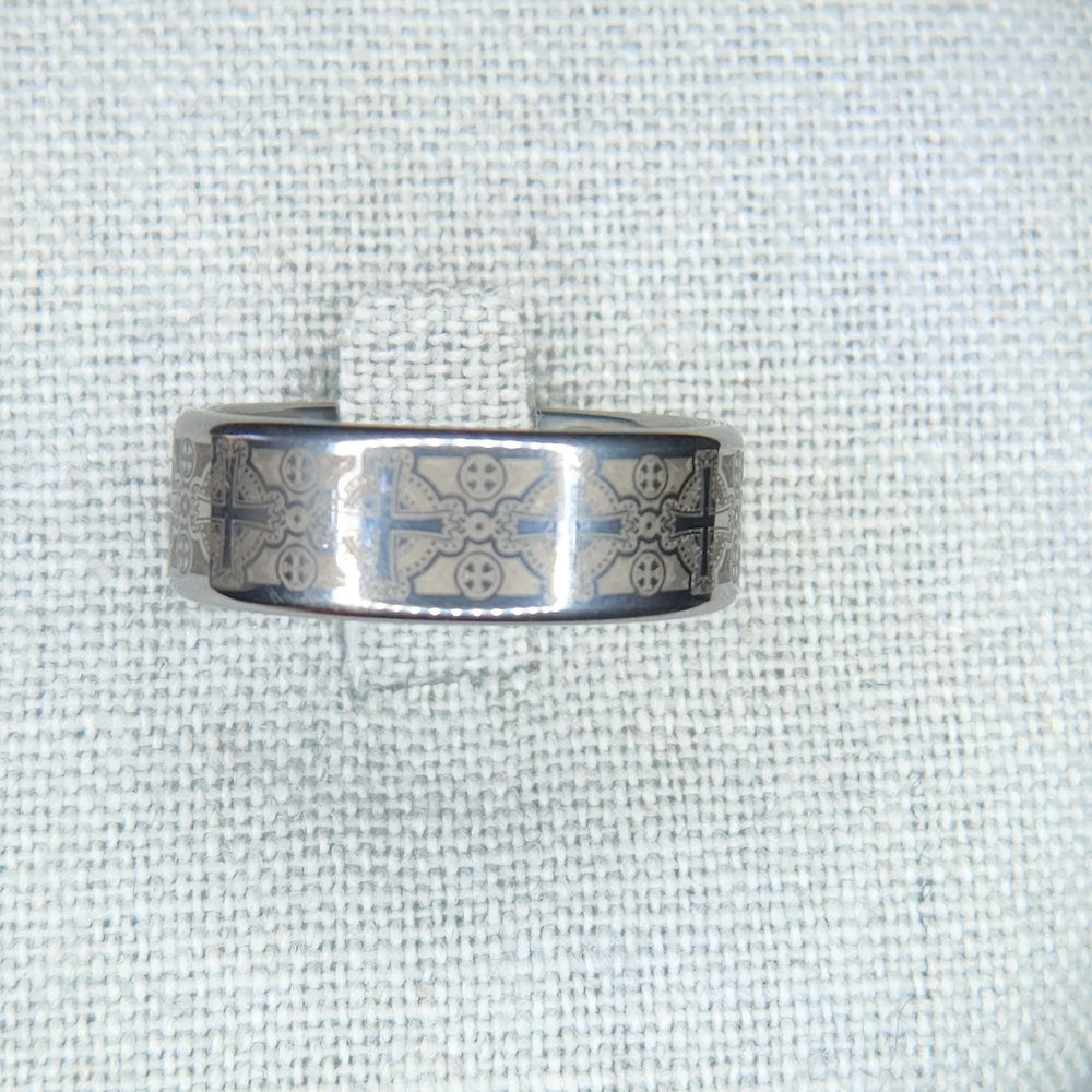 Calvin's titanium men's ring size 10